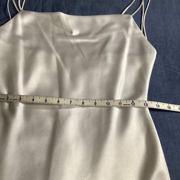 Alice+Olivia White Harmony Slip Dress size 0 (W536) - Picture 11 of 14